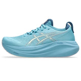 ASICS Tenis Mujer Running GEL NIMBUS 27 - Stillwater/Cream