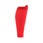 Compressport Calfs R2 3.0 Fluo Red/White Reflective