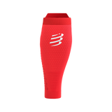 Compressport Calfs R2 3.0 Fluo Red/White Reflective