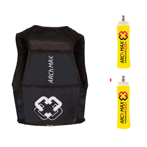 Chaleco de Hidratacion Mujer Arch Max Trail Running Hydration 6L Negro