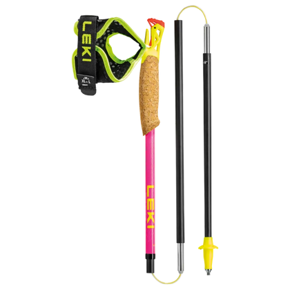 Bastones Trail Running LEKI Ultratrail Fx.One Superlite - Neon Pink