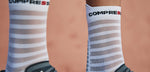 Compressport Pro Racing Socks v4.0 Ultralight Run High - White/Alloy