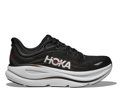 Hoka BONDI 9 Hombre -  Black / Vermillion