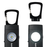NATHAN Lampara Trail Running Siren Led Alarm Rx - Negro