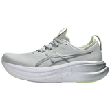 ASICS Tenis Hombre Running NIMBUS 28 - Platinum / Glow Green