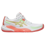 Tenis Asics Mujer Padel Gel-Challenger 15 - White/Guava