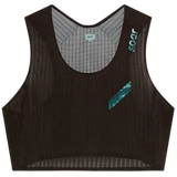SOAR Tank Top Running Crop Race Mujer - Black
