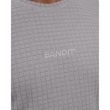 BANDIT Playera Hombre Running MacroSoft GridTM - Zinc