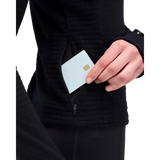 BANDIT Chamara Mujer Running CaldoGridTM Quarter Zipp - Black