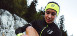 Compressport Headband On/Off Flash - Fluo Yellow/Black