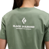 Black Diamond Playera Equipment for Alpinist Mujer - Laurel Green