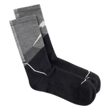Calcetines Buff UNISEX Running Merino Lightweight Crew - Negro/Gris