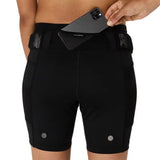 ASICS Short Trail Running Mujer Fujitrail Elite - Black
