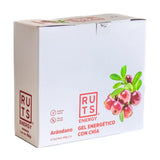 Gel RUTS ENERGY Running Arandano Con Chia Caja 12 Pzas
