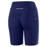 DISTRICT VISION Short Mujer Running 7in Pocketed  - Indigo