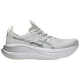 ASICS Tenis Hombre Running NIMBUS 28 - Platinum / Glow Green