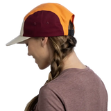 BUFF Gorra Running 5 Panel Ventura - Beige