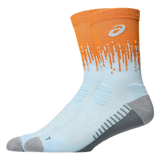 ASICS Calcetines Unisex Running Performance Crew - Sky/Sun Peach