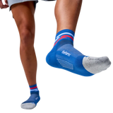 Feetures Calcetines Running Elite Light Cushion Quarter - Blue Track