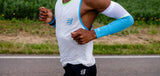 Compressport Armforce Ultralight - Norse Blue/Neon Green