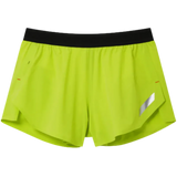 SOAR Short Running Split Mujer - Fluor Yellow