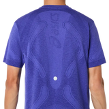 ASICS Playera Running Hombre Road Seamless - Cobalt Burst / Eggplant