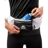 Aonijie Trail Running Cinturón UNISEX porta bastones +1 ánfora 500ml - Amarillo