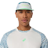 Playera Asics Hombre Padel Court All Over Print - Cream/Saba Blue