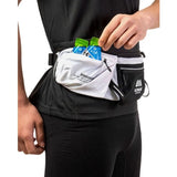 Aonijie Trail Running Cinturón UNISEX porta bastones +1 ánfora 500ml - Amarillo