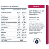 UCAN Running Gel Con Electrolitos 636 g - Cereza Bolsa con 12 Pz