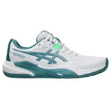 Tenis Asics Hombre Padel Gel-Challenger 15 - White / Misty Pine