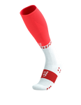 Compressport Full Socks Oxygen - Fluo Red