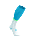 Compressport Full Socks Oxygen - Norse Blue/Neon Green