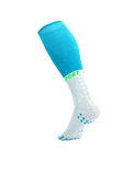 Compressport Full Socks Oxygen - Norse Blue/Neon Green