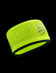 Compressport Headband On/Off Flash - Fluo Yellow/Black
