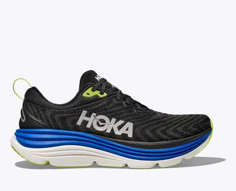 Hoka Gaviota 5 Hombre - Black / Electric Cobalt