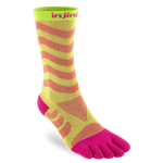 Calcetas deportivas Injinji Women's Ultra Run Crew Melon