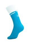 Compressport Mid Compression Socks V2.0 - Norse Blue/White