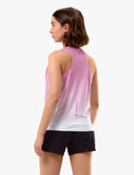 Compressport Performance Singlet MUJER - Begonia/White