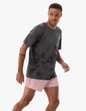 Compressport Performance T-Shirt Men - Black Tie Dye