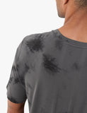 Compressport Performance T-Shirt Men - Black Tie Dye