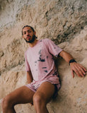 Compressport Performance T-Shirt Men - Zephyr Tie Dye