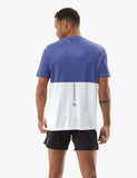 Compressport Performance SS Tshirt Men - Orient Blue/Star White