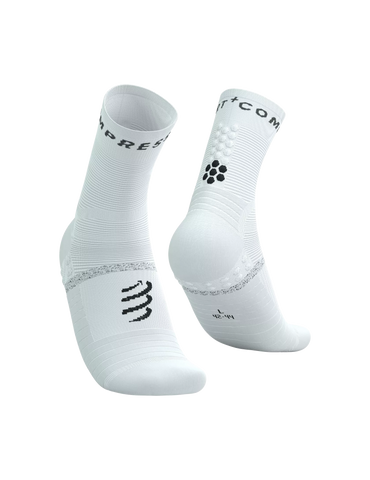 Compressport Pro Marathon Socks V2.0 - White/Black