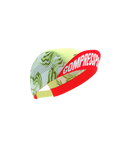Compressport Pro Racing Cap - Green Camo/Fluo Red