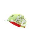 Compressport Pro Racing Cap - Green Camo/Fluo Red