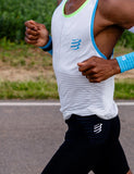 Compressport Pro Racing Singlet HOMBRE - Star White