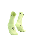 Compressport Pro Racing Socks v4.0 Ultralight Run High - Shadow Lime/Black
