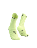 Compressport Pro Racing Socks v4.0 Ultralight Run High - Shadow Lime/Black