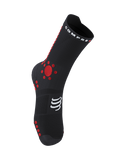 Compressport Pro Racing Socks V4.0 Trail - Black Red